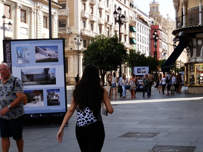 prparquitectos presente en la xii semana de la arquitectura de Sevilla - exposicion