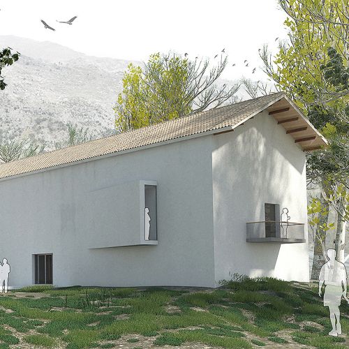 CONCURSO DE CENTRO DE INTERPRETACION Y PARQUE DE FAUNA SILVESTRE COLLADO DEL ALMENDRAL (Primer Premio)
