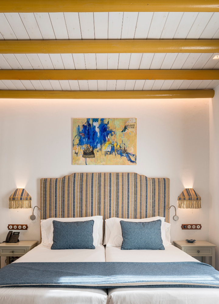 hotel la malvasía dormitorio